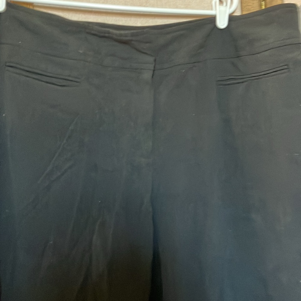 FINAL MARKDOWN Dressbarn Women's Classic Black Dress slacks 24w - Picture 6 of 10